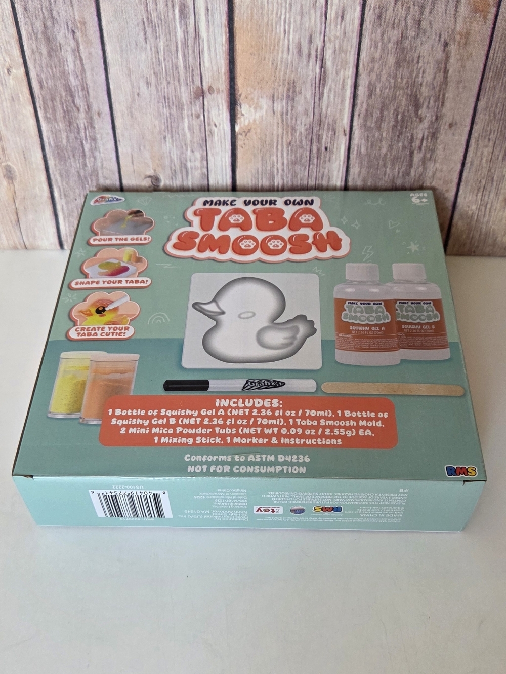 Make Your Own Taba Smoosh Duck Kit NIB - Picture 8 of 10
